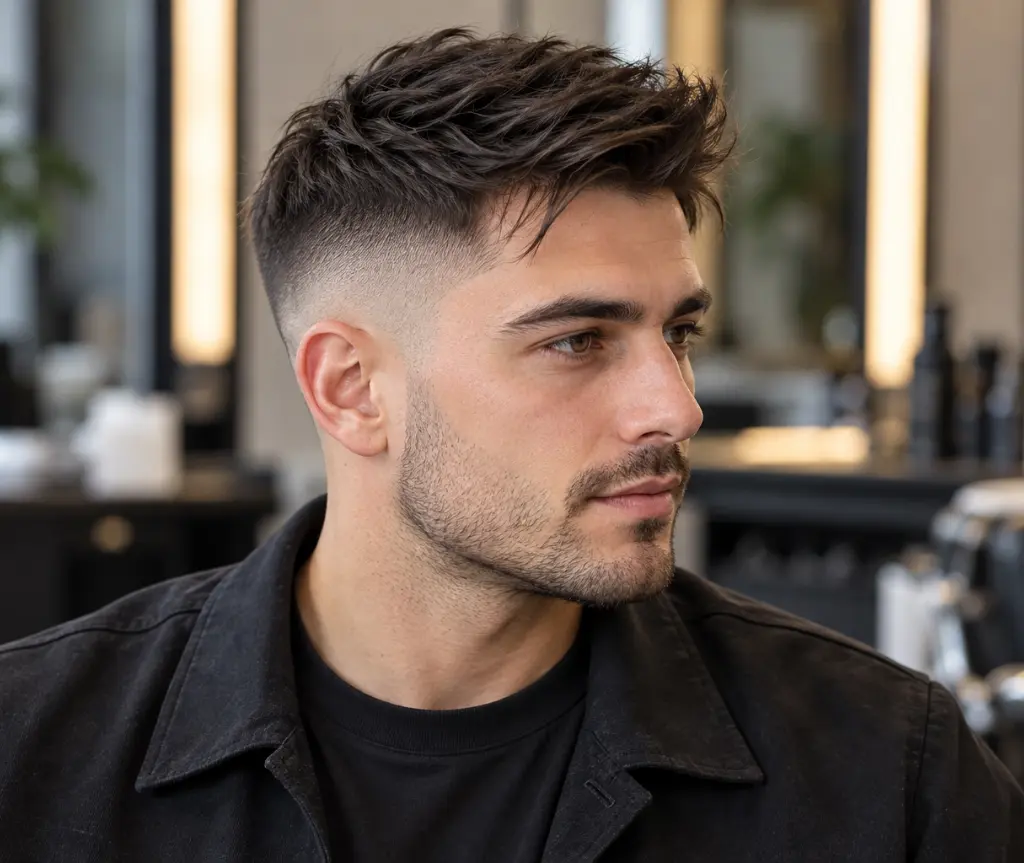 Bald Fade Undercut for Fine Hair