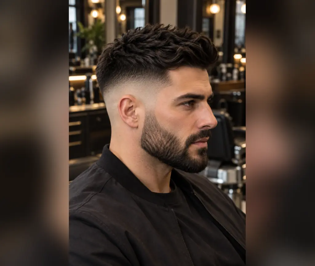 Bald Fade Undercut for Thick Hair