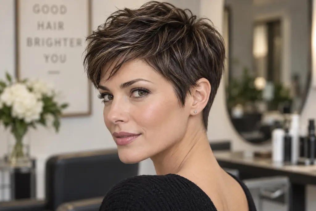 Classic Short Pixie Cut