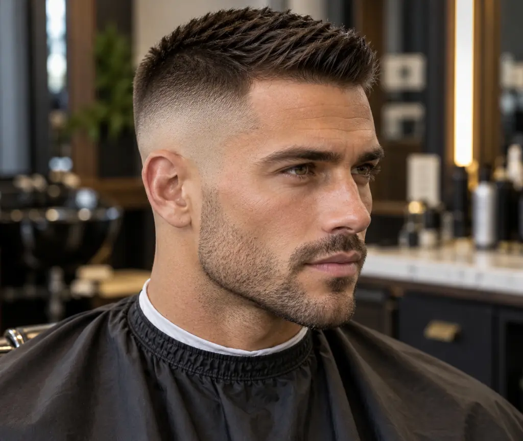 Crew Cut Bald Fade Undercut