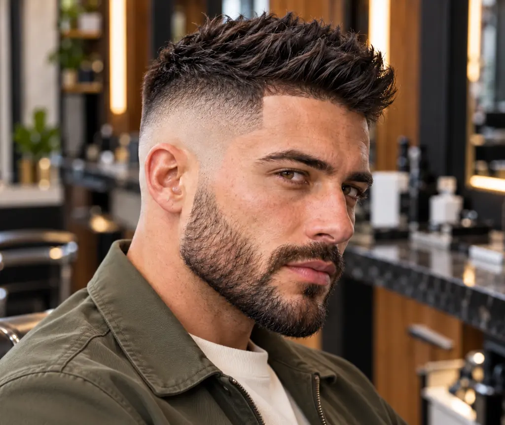 High Bald Fade Undercut