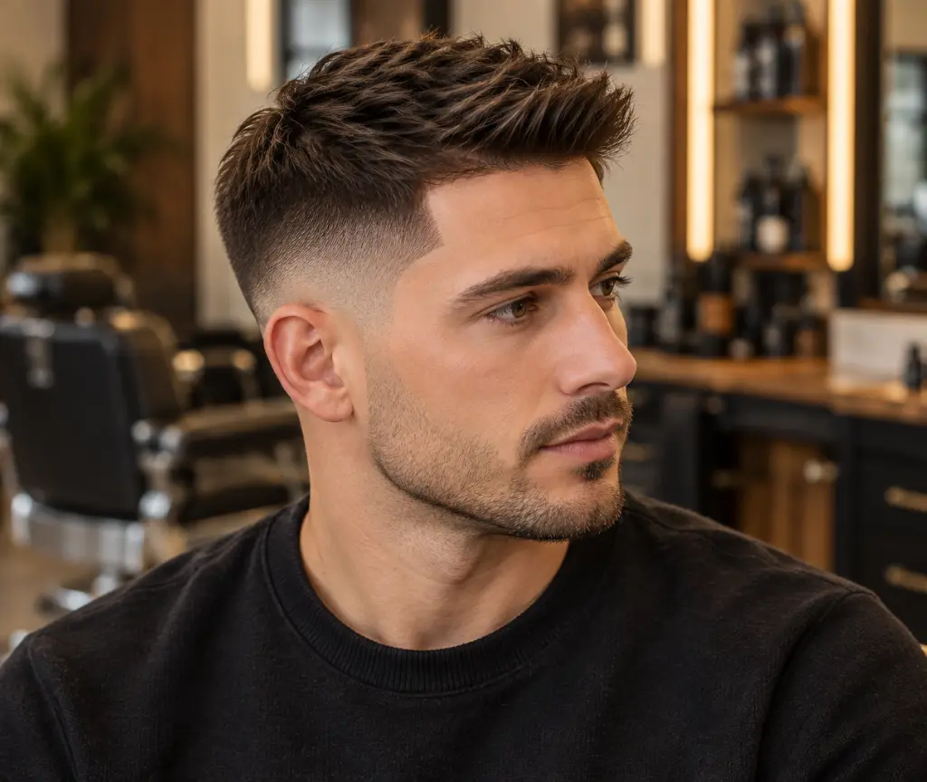 Mid Fade with Short Top