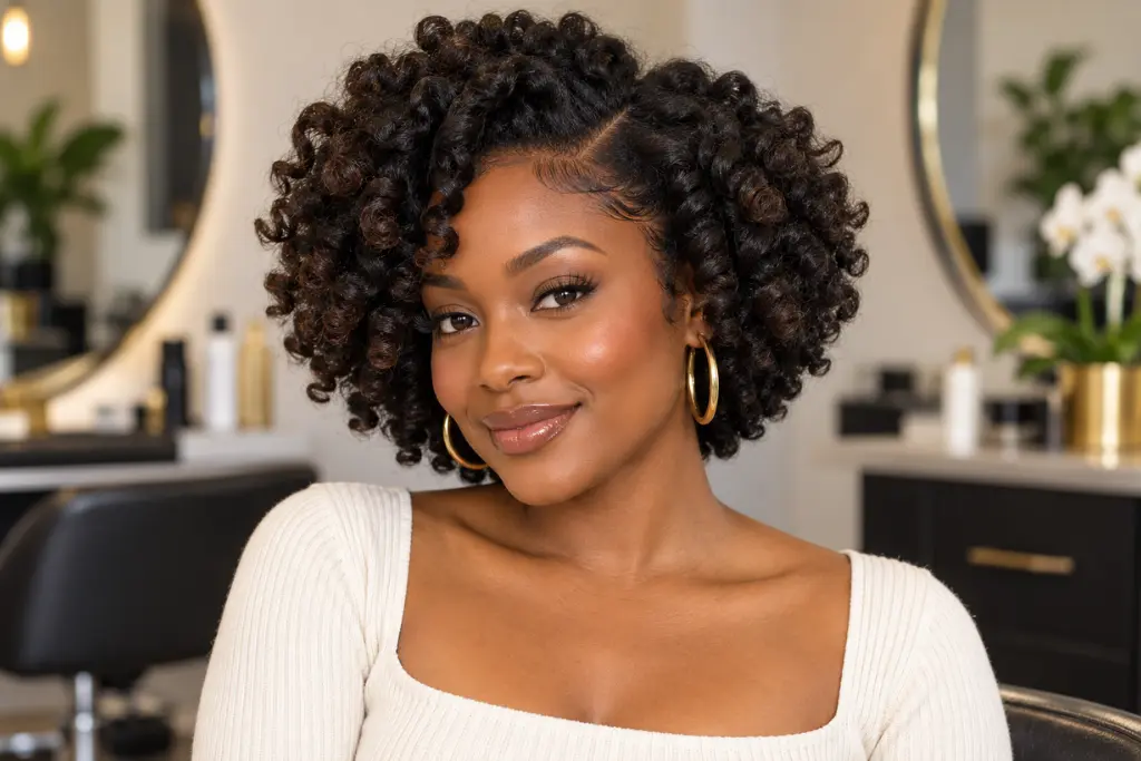 Short Bantu Knot-Out