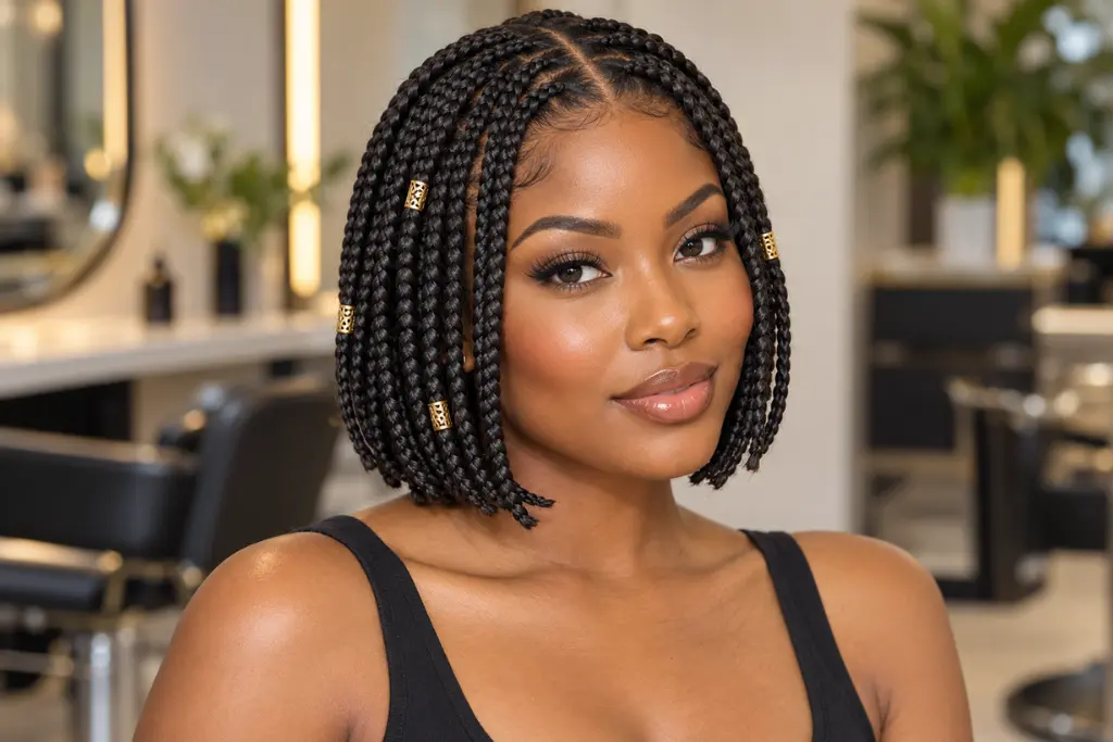 Short Braided Bob