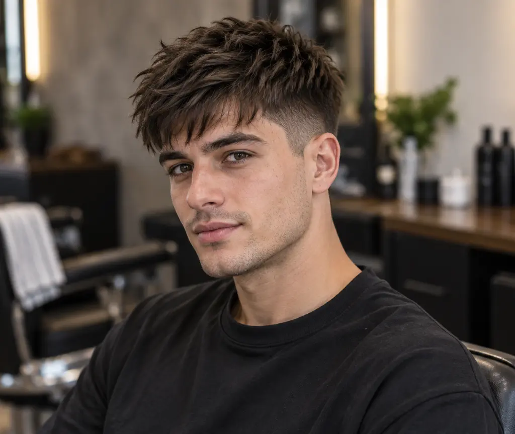 Short Messy Crop
