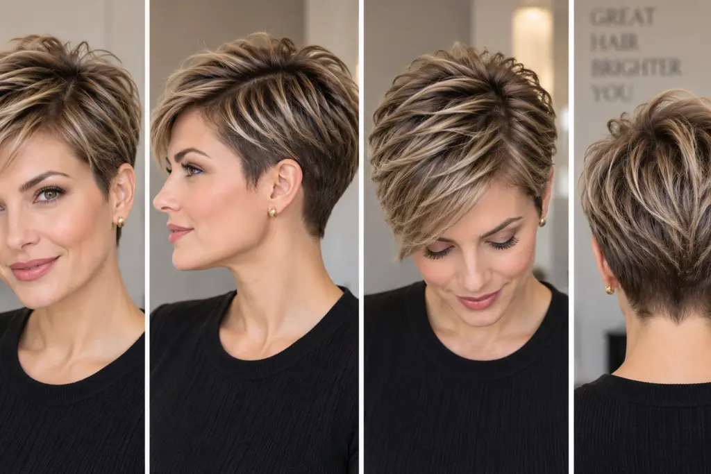 Short Pixie for Fine Hair