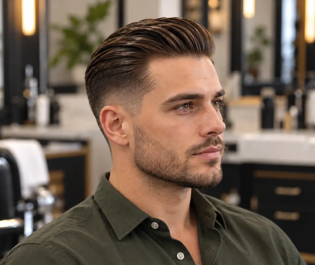 Short Slick Back