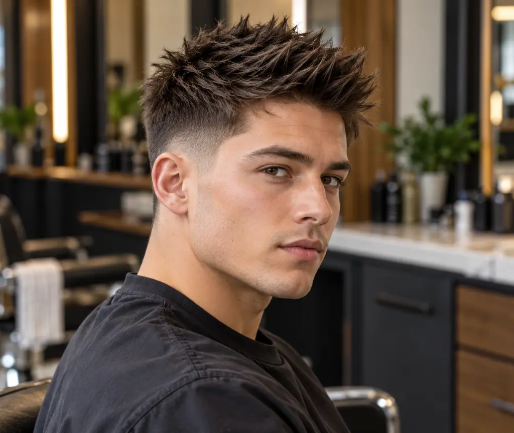 Short Spiky Hair