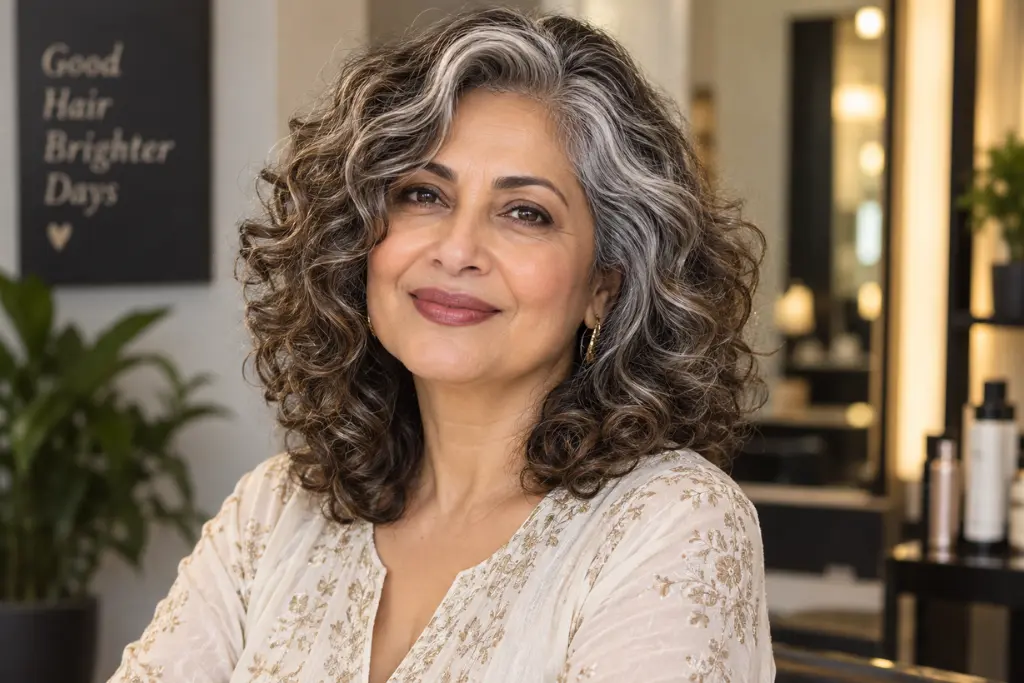 Soft Shoulder-Length Curls