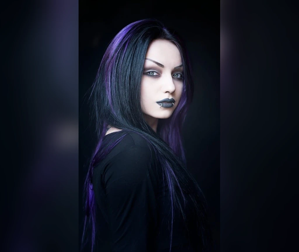 Midnight purple lengths with a sleek finish