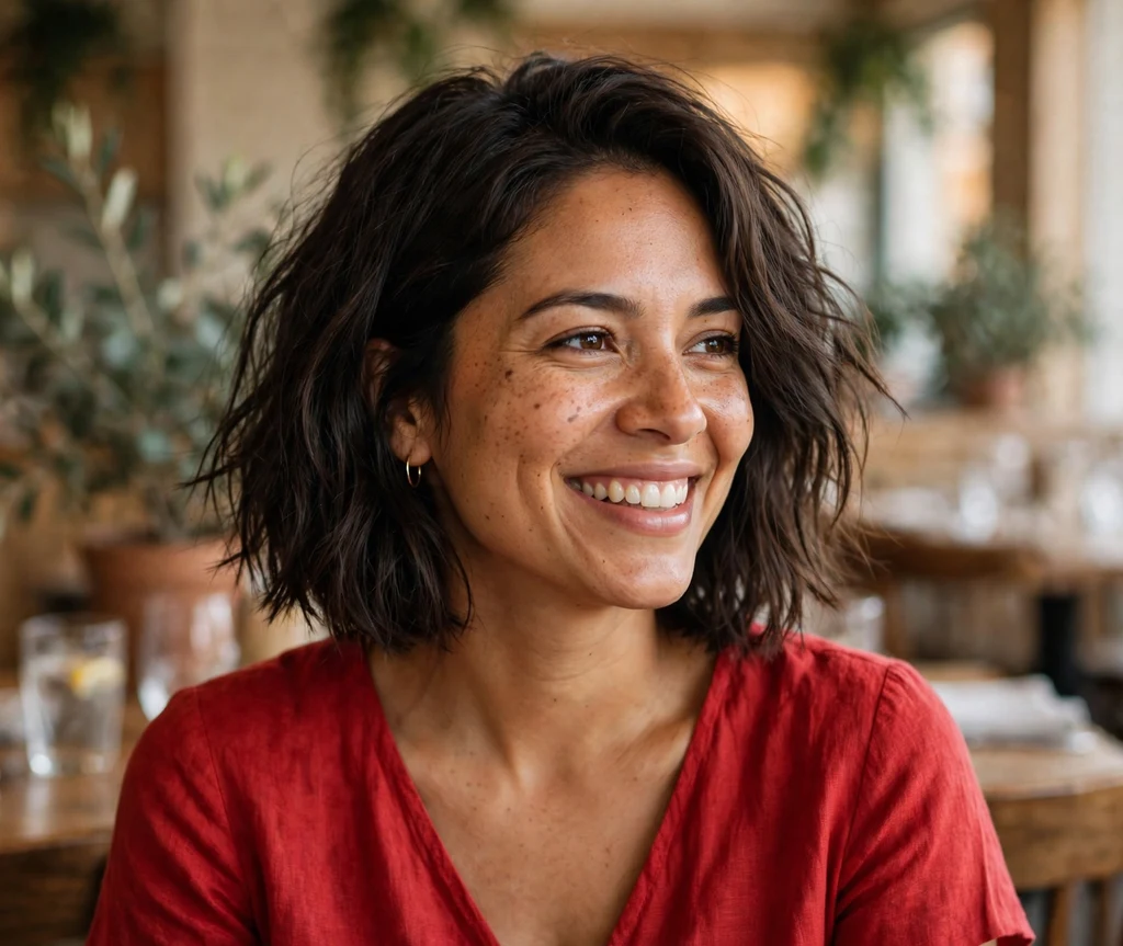 Classic Choppy Layered Bob