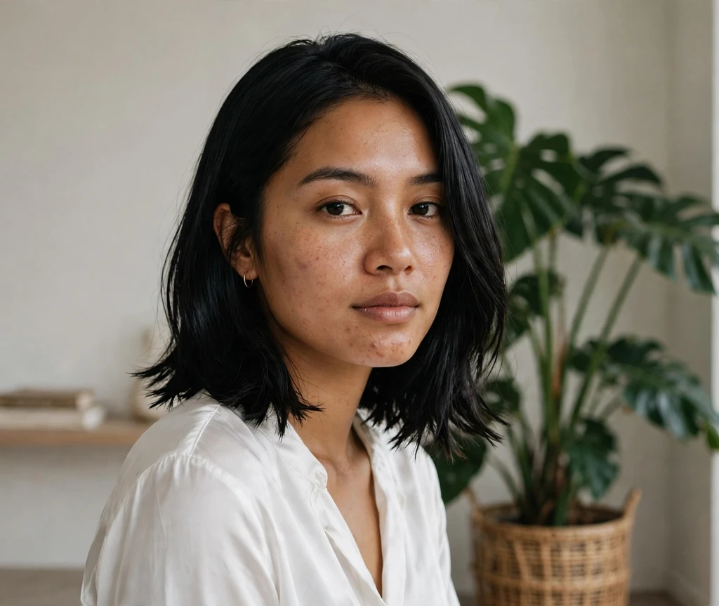 Sleek Choppy Bob