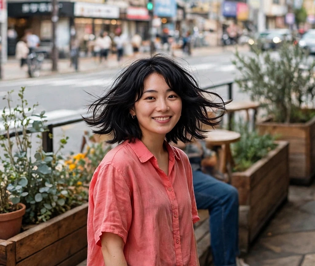 Choppy Shoulder Bob With Flippy Ends