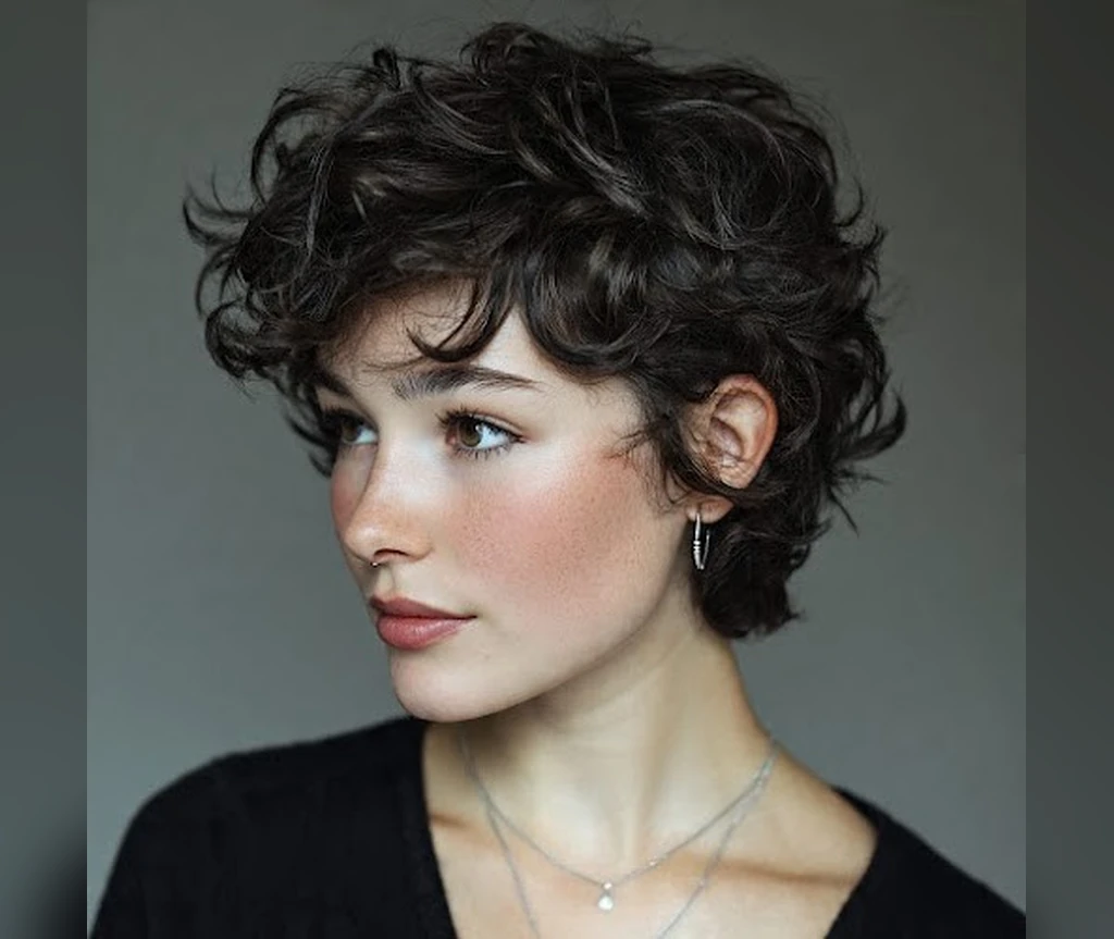 Tapered Curly Cut