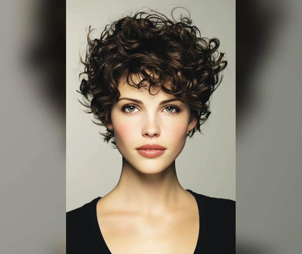 Short Curly Shag