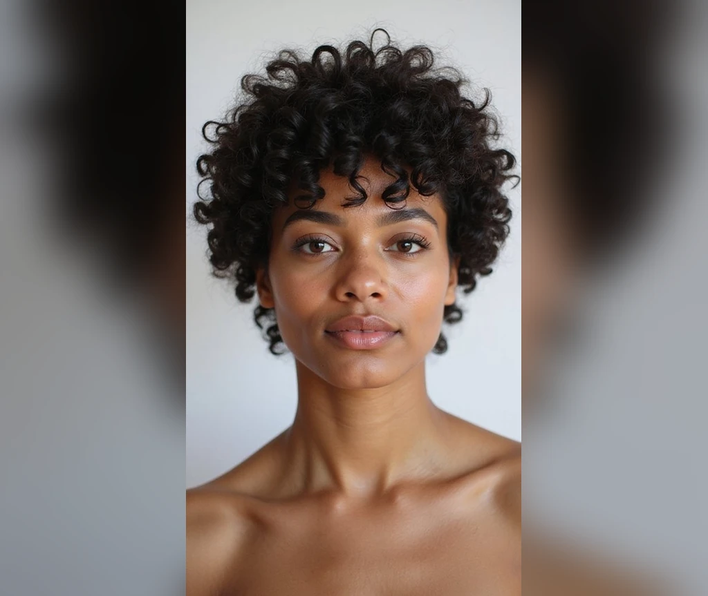 Wash and Go Short Curls