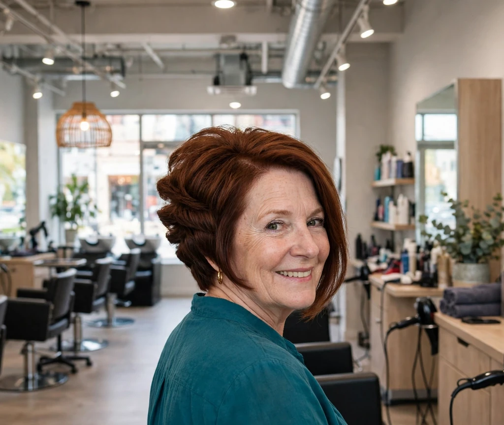 inverted bob with stacked back