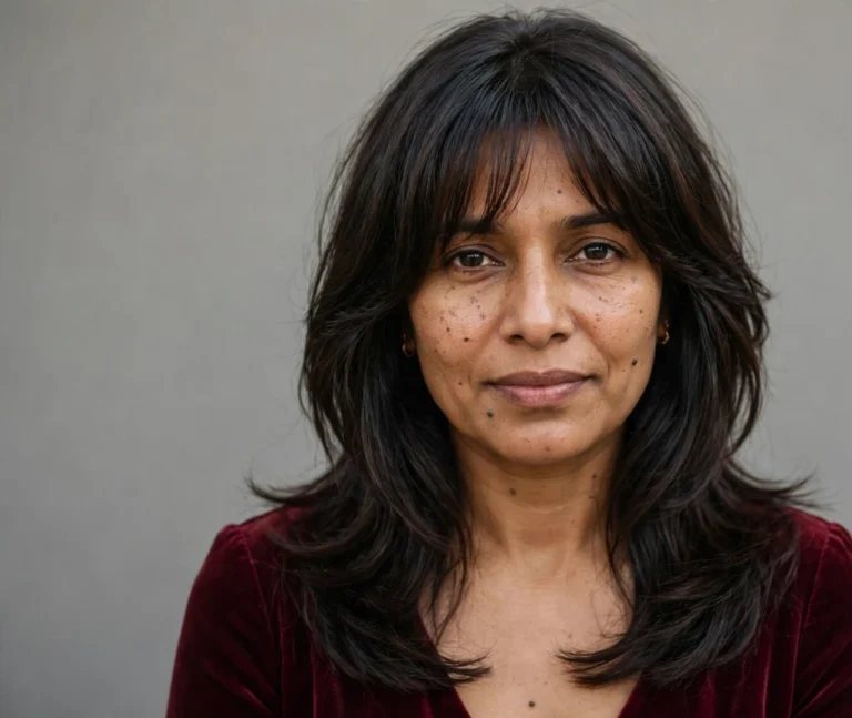 42 Flattering Shoulder Length Layered Hair With Bangs Full Of Movement