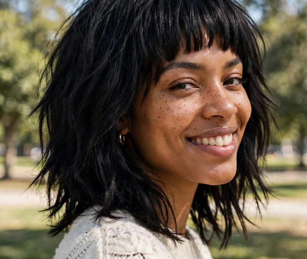 Wispy Bangs With Soft Layers