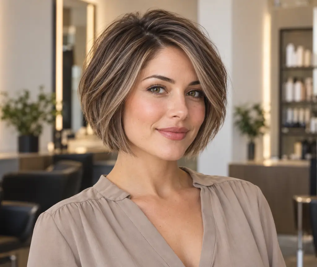 Ash Brown With Soft Face-Framing Pieces
