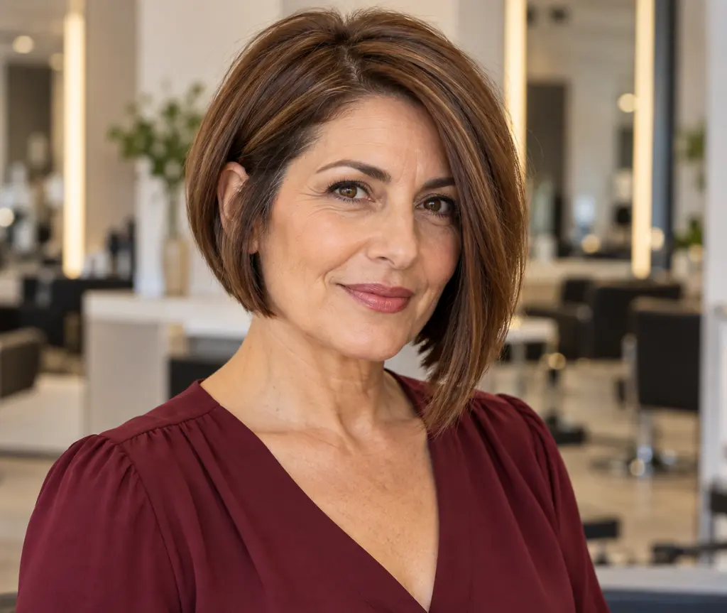 Asymmetrical Short Bob