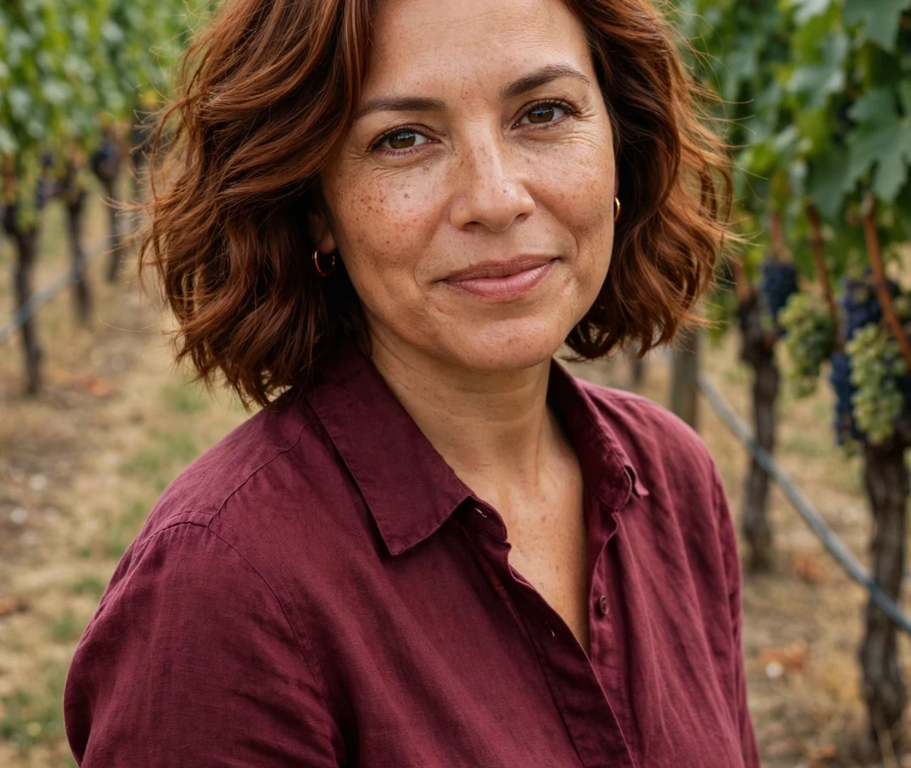 Shoulder-skimming bob haircut