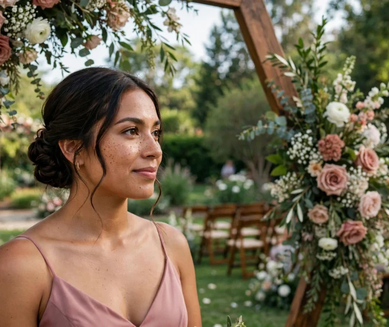41 Elegant Bridesmaid Updo Hairstyles For Weddings