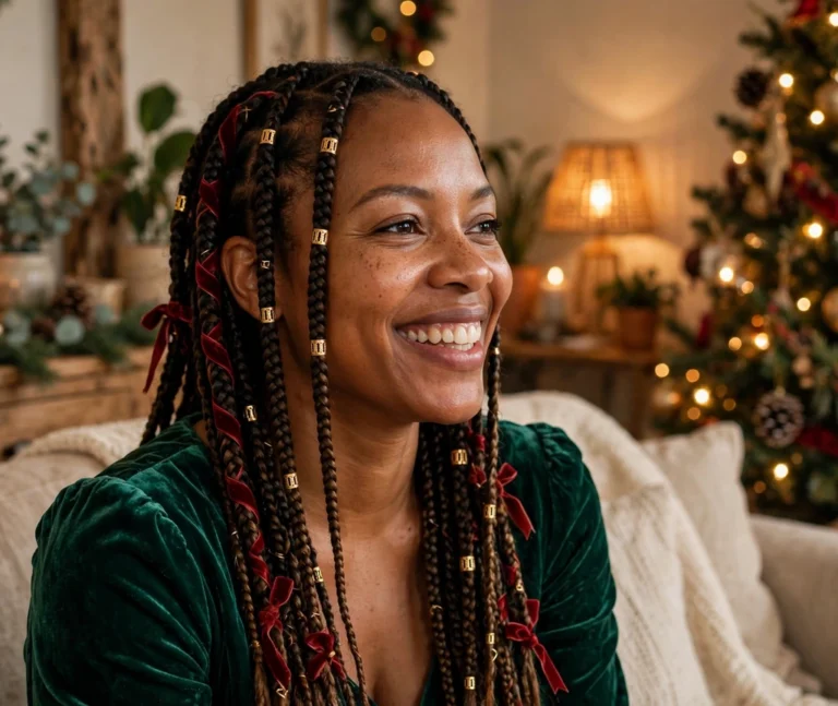 44 Fabulous Christmas Hairstyles For Black Women Full Of Joy
