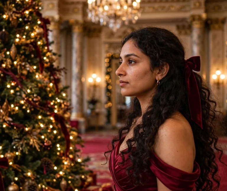40 Elegant Christmas Hairstyles For Long Hair Full Of Holiday Glam