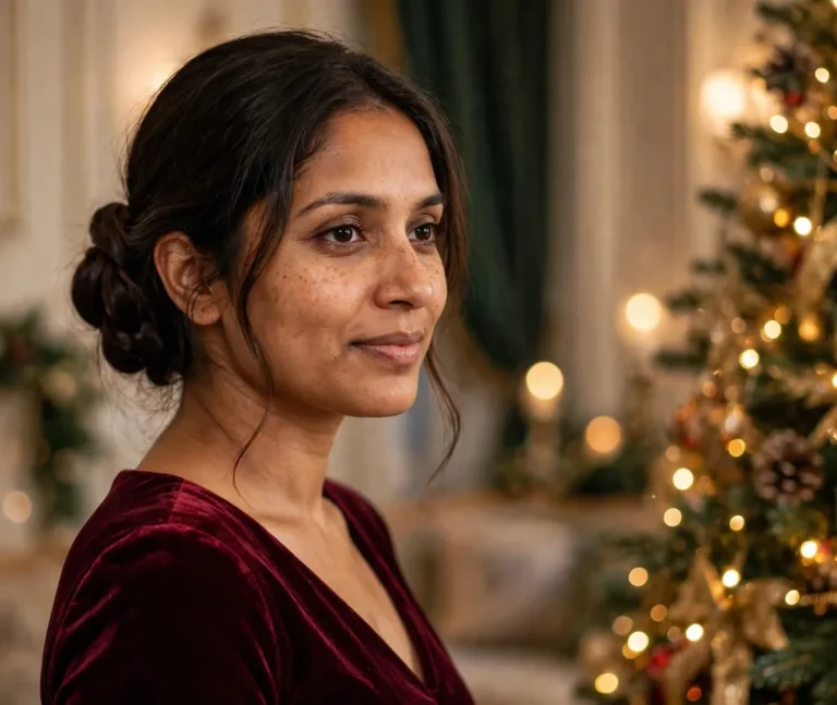 42 Beautiful Christmas Party Hairstyles Full Of Celebration
