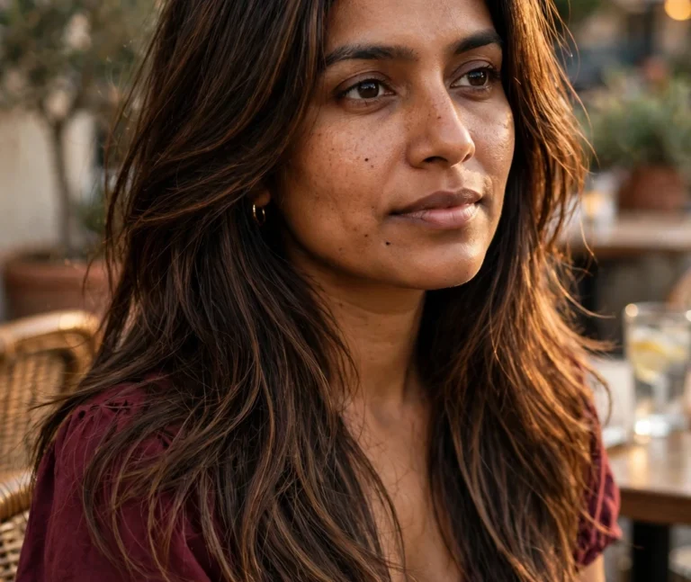 39 Rich Espresso Highlights On Dark Hair Ideas
