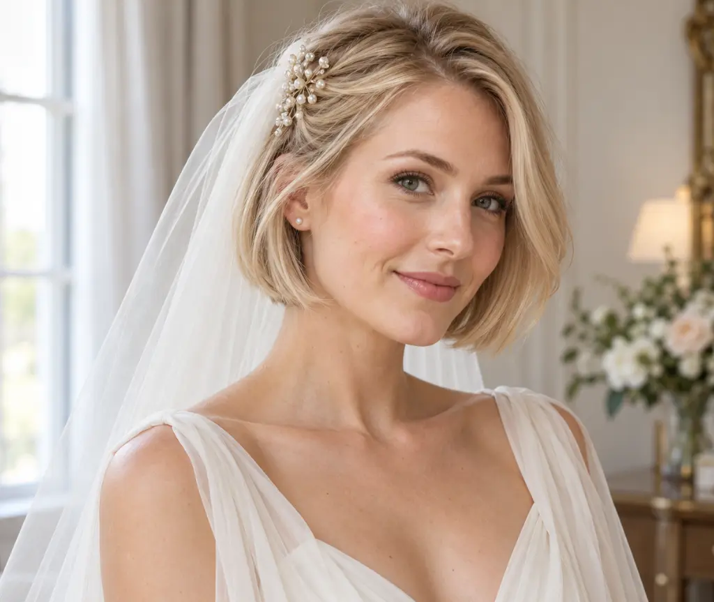 Fine-Hair Bob with Lifted Roots and a Lightweight Comb