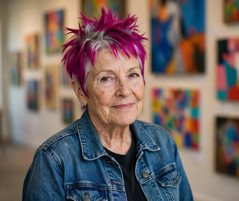 42 Funky Hairstyles For Older Women That Look Bold And Youthful