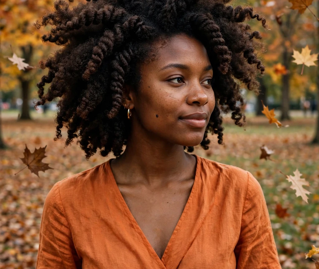 Black woman with long box braids in a high ponytail at a graduation ceremony