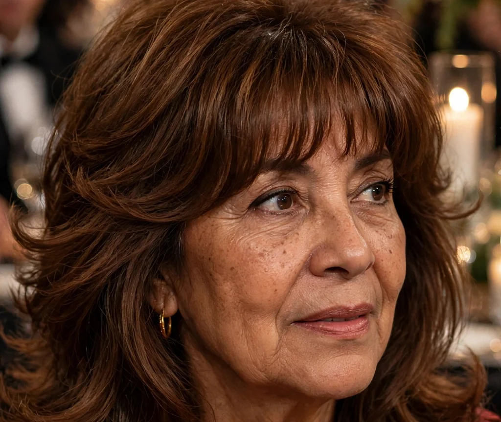 Voluminous Blowout Bangs with Layers