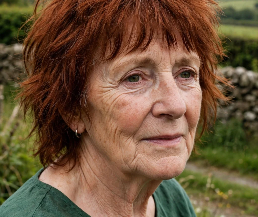 Tousled Bangs with a Messy Shag
