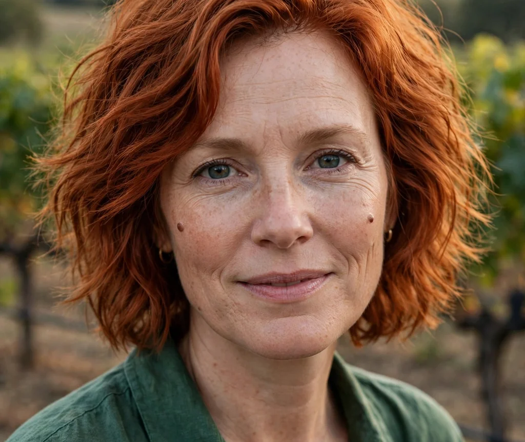 Textured lob with curtain bangs