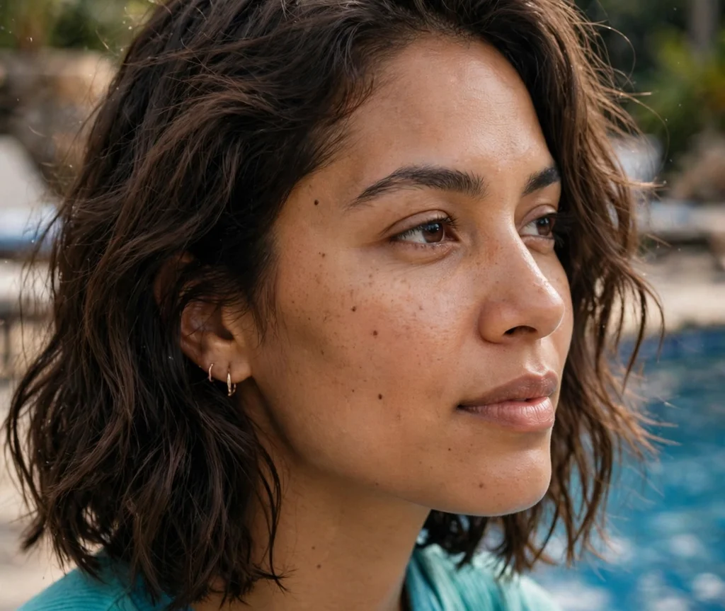 Razor-cut textured lob