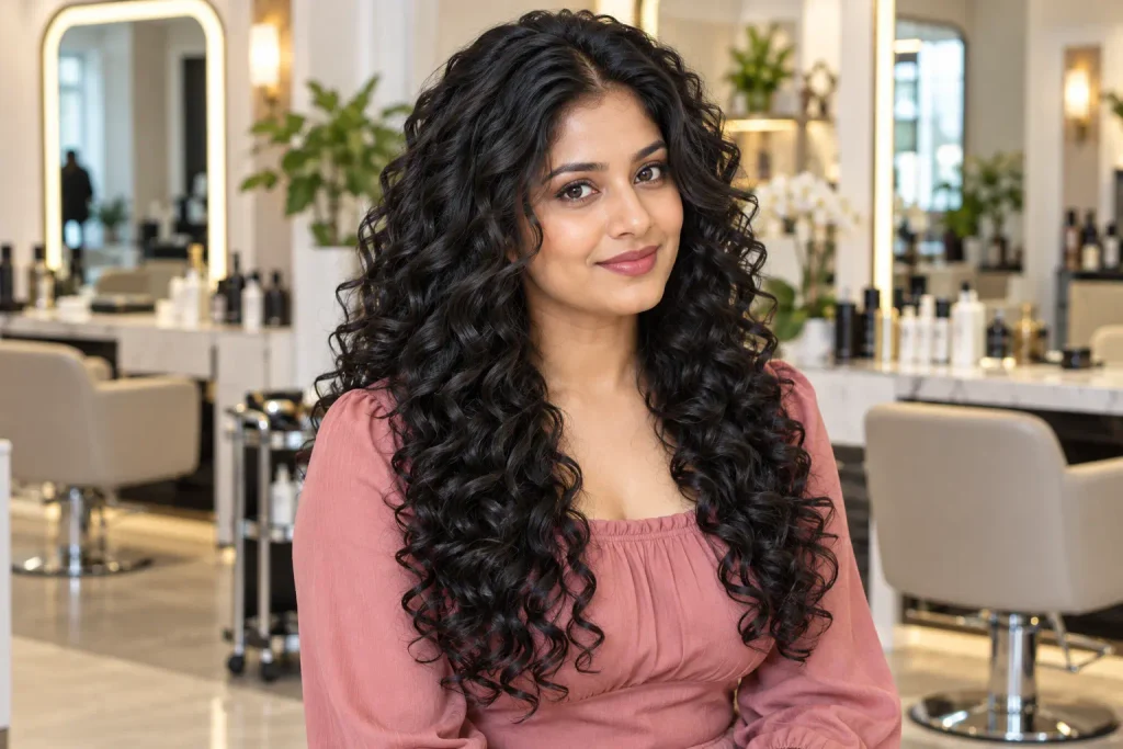 Long Layered Curly Wig