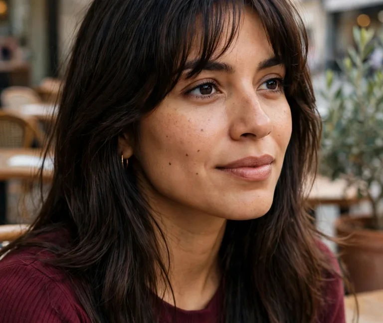 36 Gorgeous Long Layered Haircuts With Curtain Bangs