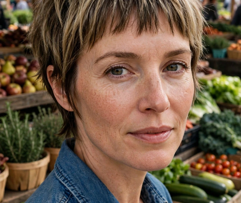 long pixie haircut with choppy micro bangs