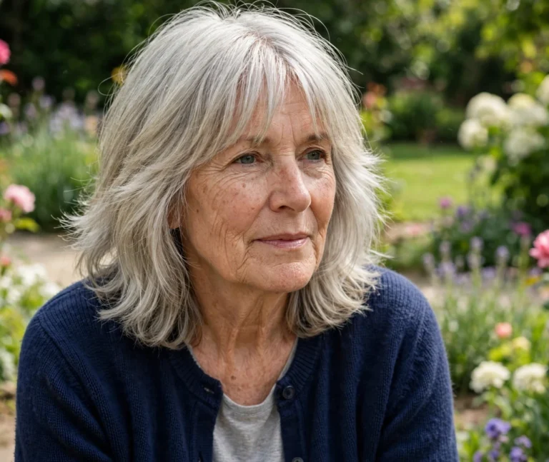 49 Stunning Long Shag Hairstyles For Older Women
