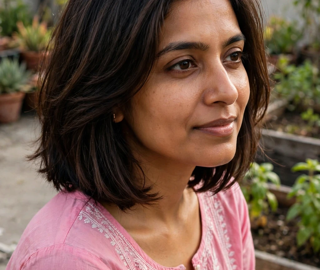 Long-layered dark-brown medium bob