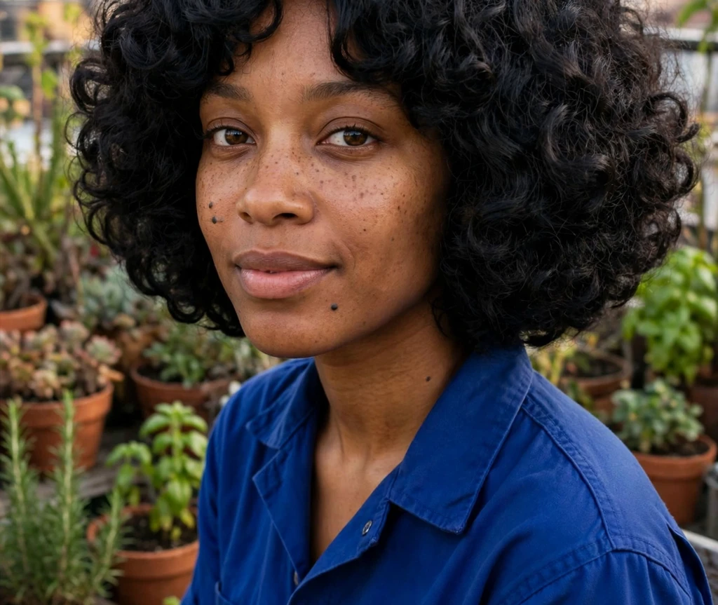 Medium bob for thick hair with face framing layers