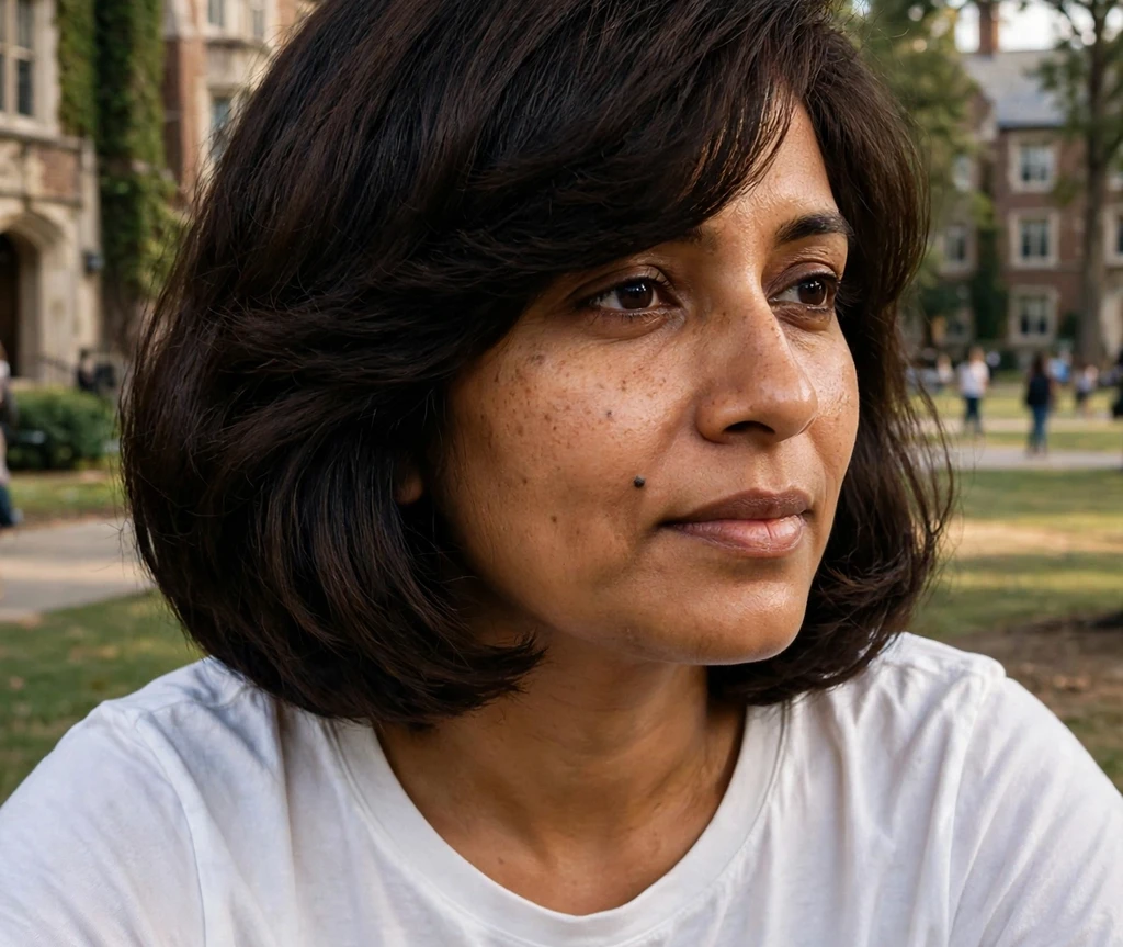 Edgy disconnected medium bob for thick hair with bold contrast