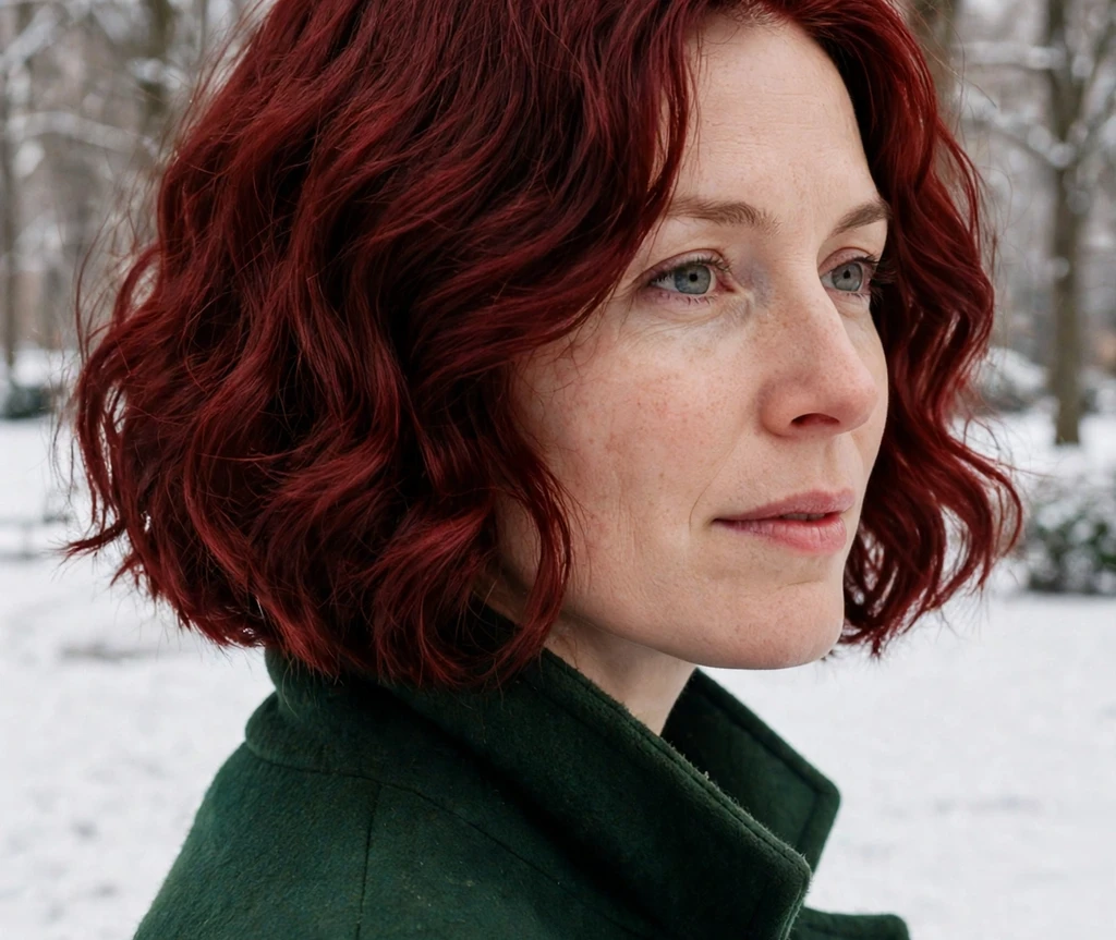 Luxe voluminous medium bob for thick hair with glamorous body