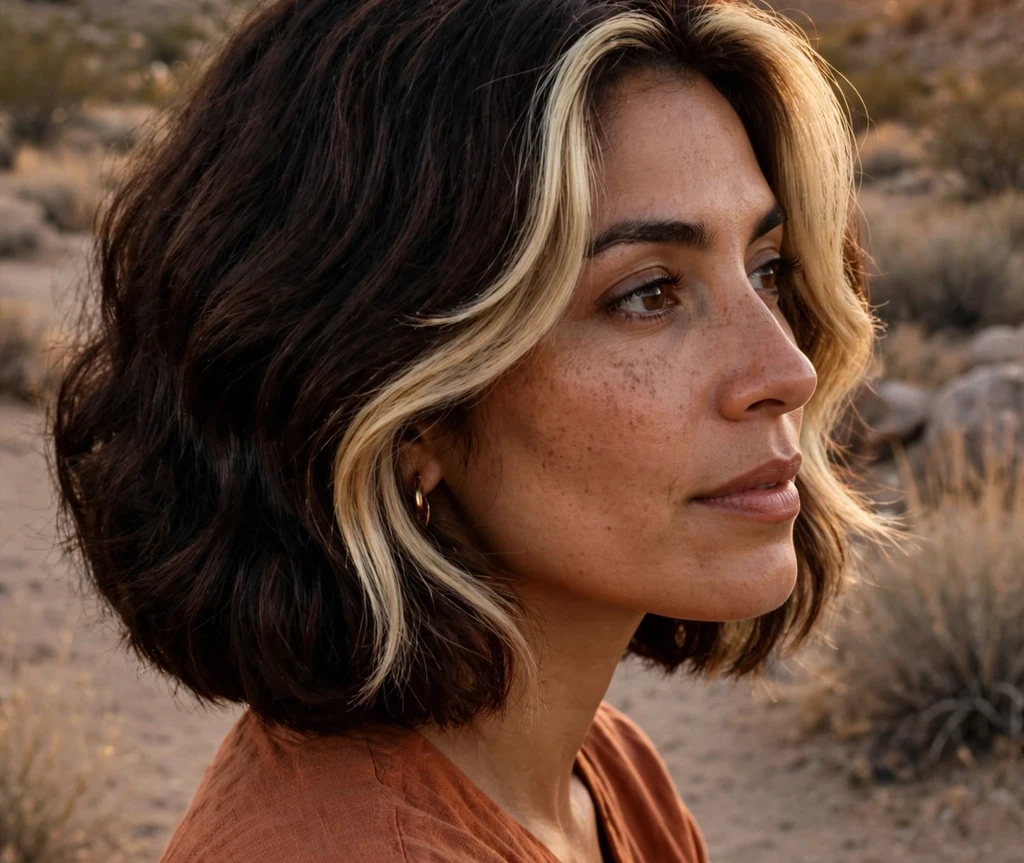 Timeless polished medium bob for thick hair with classic elegance