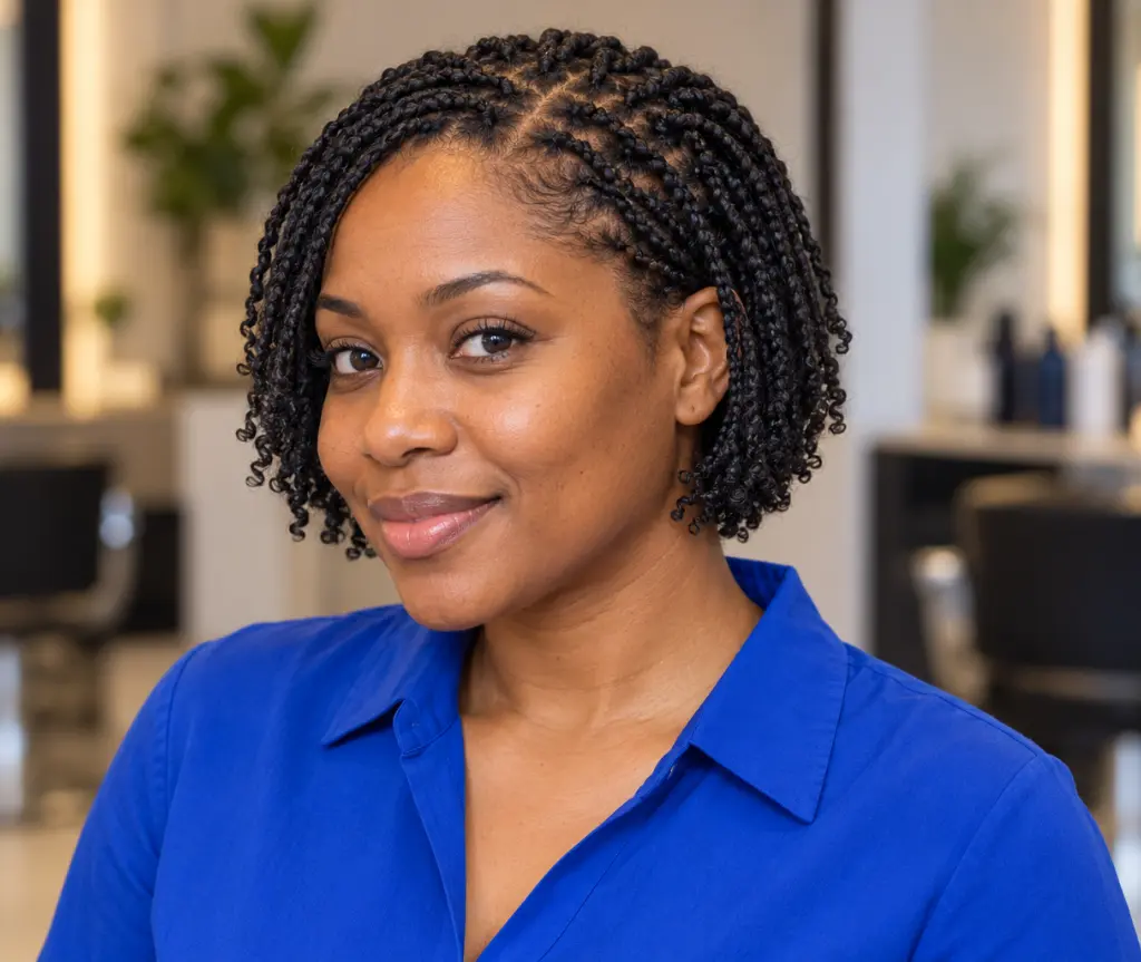 Natural Mini Braids Without Extensions