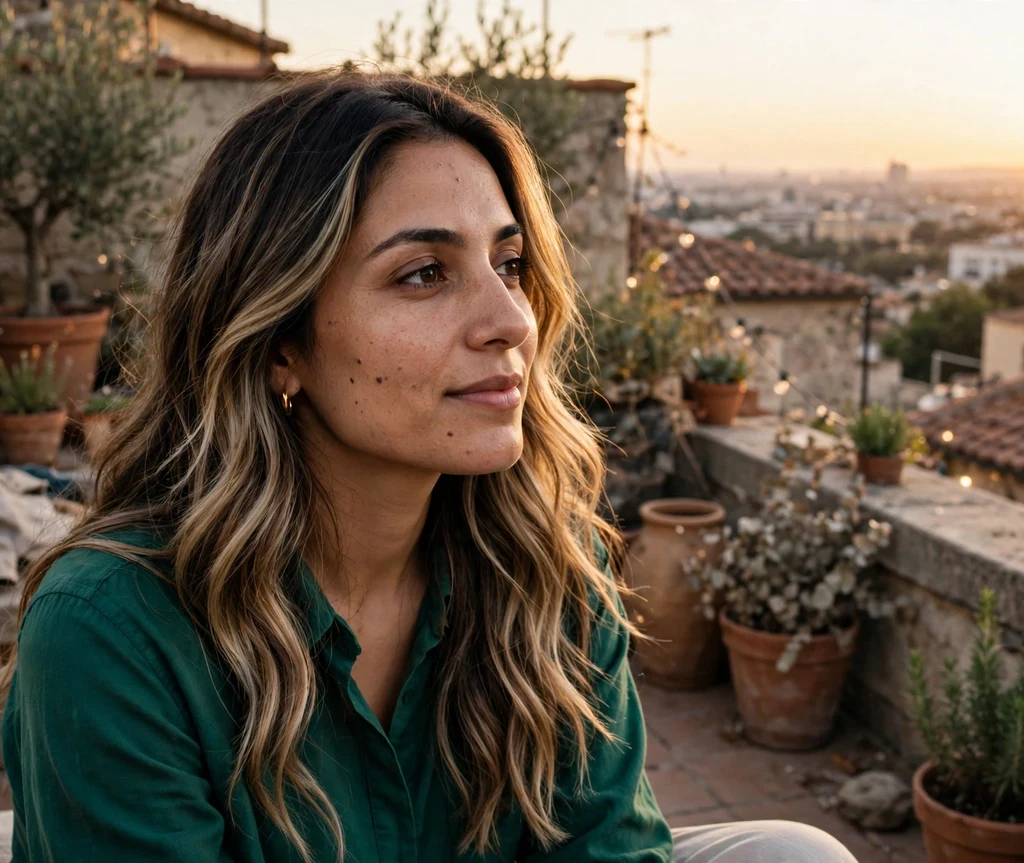 Dimensional bronde balayage blending ombre and balayage techniques