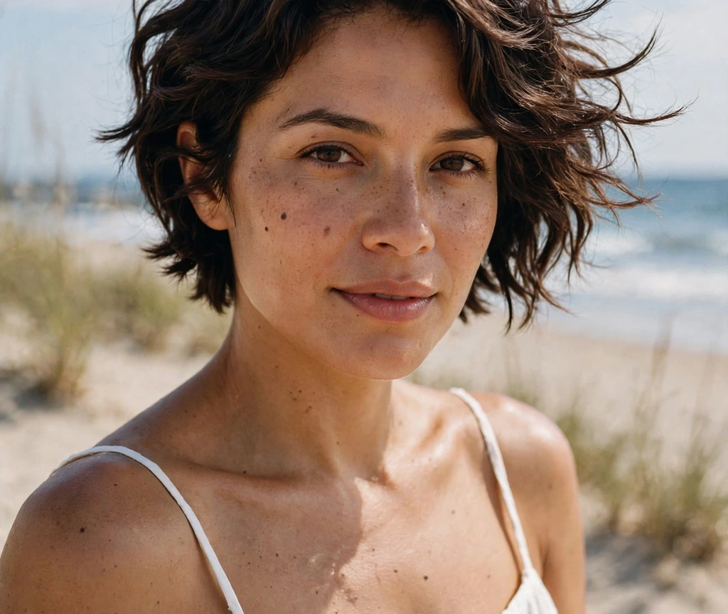 pixie bob haircut with beachy waves